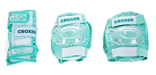 Ochraniacze na rolki Croxer Fibre Mint S - Zestaw - Ochraniacze - miniaturka - grafika 1