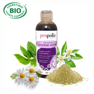 Propolia Propolia BIO żel do higieny intymnej z Propolisem, Drzewem Herbacianym, Wodą Kwiatową - 200ml - ECOCERT - Żele do higieny intymnej - miniaturka - grafika 1