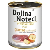 Mokra karma dla psów - Dolina Noteci PREMIUM PURE GĘŚ Z JABŁKIEM 800 G - miniaturka - grafika 1