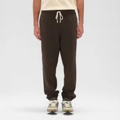 Spodnie męskie - Spodnie męskie New Balance MADE in USA MP43547RHE brązowe - miniaturka - grafika 1