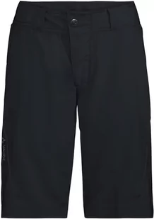 Vaude VAUDE Ledro Spodnie krótkie Kobiety, black EU 44 2020 Szorty 414340100440 - Spodenki rowerowe - miniaturka - grafika 1