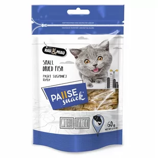 Hau&Miau Pausesnack przysmak dla kota, paski suszonej ryby 60g - Przysmaki dla kotów - miniaturka - grafika 1