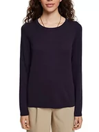 Swetry damskie - edc by ESPRIT Sweter damski, 400/granatowy., XXS - miniaturka - grafika 1