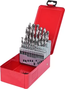 KS TOOLS HSS-G Zestaw wiertel spiralnych w opakow z blachy stalowej, - Wiertła - miniaturka - grafika 1
