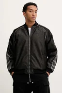 Kurtki i kamizelki sportowe męskie - adidas Originals kurtka bomber jeansowa Denim Jkt kolor czarny zimowa oversize JY2796 - miniaturka - grafika 1