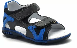 Sandały dla chłopca Kornecki 06699 Granatowe - Buty dla chłopców - miniaturka - grafika 1