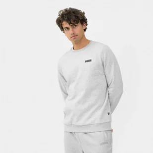 Męska bluza dresowa nierozpinana Puma Essentials+ - szara - PUMA - Bluzy sportowe męskie - miniaturka - grafika 1