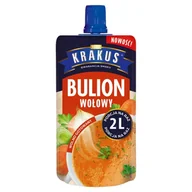 Buliony i przyprawy w kostkach - Krakus Bulion wołowy 100 g - miniaturka - grafika 1