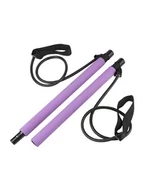 Pozostały sprzęt i akcesoria do ćwiczeń - Onamaste Drążek w kolorze fioletowo-czarnym do pilatesu - miniaturka - grafika 1