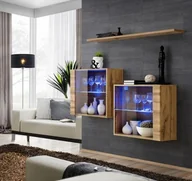 Meblościanki - ASM Meble Meblościanka SWITCH SB 3 z podświetleniem LED ASM Meble - miniaturka - grafika 1