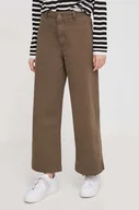 Spodnie damskie - Pepe Jeans jeansy Tania damskie kolor zielony - miniaturka - grafika 1