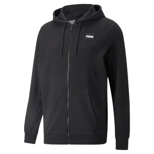 Bluza męska czarna Puma Full Zip rozpinana r.S - Bluzy męskie - miniaturka - grafika 1