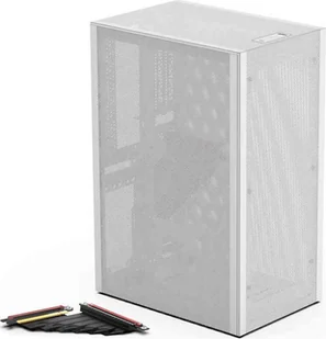 Obudowa Ssupd Meshlicious Biała + Riser PCIE 4.0 (G99.OE759FMW4.00) - Obudowy komputerowe - miniaturka - grafika 1