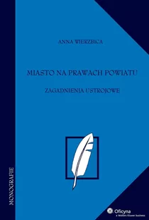 Miasto na prawach powiatu - E-booki - prawo - miniaturka - grafika 1