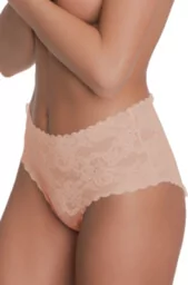 Figi damskie Julimex Bellie MAXI beżowe - Majtki damskie - miniaturka - grafika 1