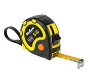 Poziomice, łaty, miary - Rebel Miara zwijana stalowa 5m 19mm REBEL RB-1130 - miniaturka - grafika 1