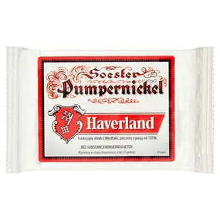 Haverland Pumpernickel krojony 250 g - Inne pieczywo - miniaturka - grafika 1