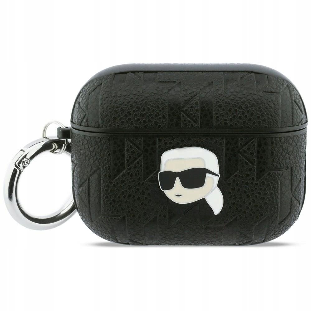 Etui Karl Lagerfeld Monogram Karl Head do Apple AirPods Pro 3 czarny