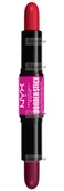 Róże do policzków - NYX Professional Makeup - WONDER STICK Dual-Ended Cream Blush Stick - Podwójny róż w sztyfcie - 2 x 4 g - 05 - BRIGHT AMBER + FUCHSIA - miniaturka - grafika 1