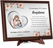 Ikony i obrazy sakralne - Obrazek z życzeniami i dedykacją dla dziadka na urodziny - miniaturka - grafika 1