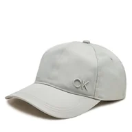 Czapki damskie - Czapka z daszkiem Calvin Klein Ck Daily K60K611726 Szary - miniaturka - grafika 1