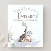 Książki edukacyjne - Personalizowana Księga Baśni na Komunię - dla Chłopca - miniaturka - grafika 1