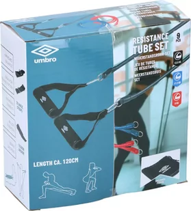Gumy oporowe pasy do ćwiczeń UMBRO 9el - Gumy, taśmy, ekspandery - miniaturka - grafika 2