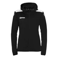 Kurtki damskie - uhlsport Kempa Handball Emotion 27 damska kurtka sportowa z kapturem dla kobiet i dziewcząt z podszewką – polar po wewnętrznej stronie – z kieszeniami na zamek błyskawiczny - miniaturka - grafika 1