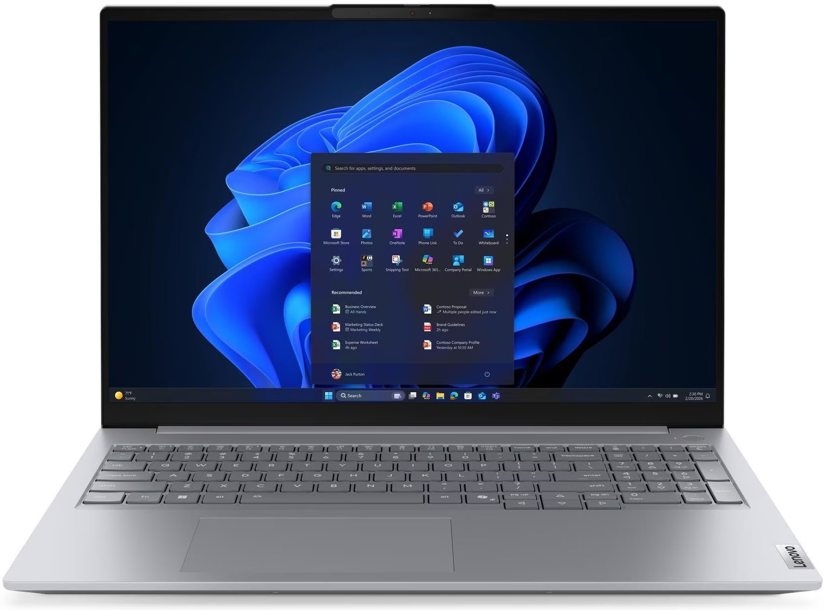 Lenovo ThinkBook 16 G9 AHP Ryzen 7 250 / 32 GB / 512 GB / W11 Pro 21UT000GMX