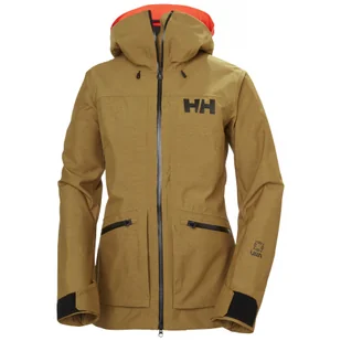 Helly Hansen Powderqueen 3.0, kurtka narciarska, damskie, lynx - Kurtki narciarskie - miniaturka - grafika 1