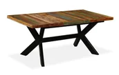 Stoły - Industrialny stół z drewna mango F9-S32 - miniaturka - grafika 1