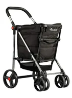 Torby i wózki na zakupy - Wózek na zakupy składany Rolser Basket Polar - black - miniaturka - grafika 1