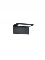 Lampy ścienne - Trio Leuchten Nowoczesny kinkiet zewnętrzny kwadrat antracyt zawiera LED - Trave - miniaturka - grafika 1