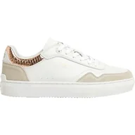 Trampki damskie - Pepe Jeans Damskie trampki CamDEN COLLAR W, białe (białe), 4 UK, Biały Off Biały, 4 UK - miniaturka - grafika 1