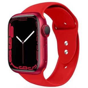 Tech-Protect Pasek Smoothband do Watch 1/2/3/4 42/44 mm) Czerwony - Akcesoria do smartwatchy - miniaturka - grafika 1