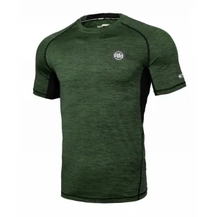 Rashguard Pit Bull Performance Pro plus New Logo - Oliwkowy - Odzież taktyczna i umundurowanie - miniaturka - grafika 1