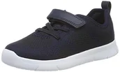 Buty dla chłopców - Clarks Ath Flux T sneakersy chłopięce, niebieski - Blau Navy Navy - 22 EU - miniaturka - grafika 1