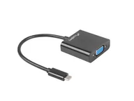 Akcesoria do komputerów stacjonarnych - LANBERG ADAPTER USB-C 3.1 M) > VGA F) 15CM AD-UC-VG-01 - miniaturka - grafika 1