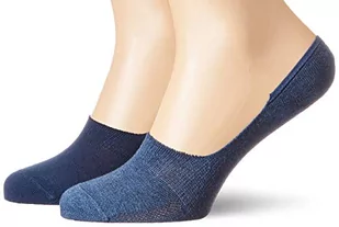 Levi's Męskie skarpety 168sf niski stan 2p łydki (opakowanie 2 szt.), Niebieski (dżinsowy niebieski 460), 40/42 EU - Skarpetki damskie - miniaturka - grafika 1
