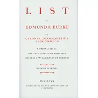 Publicystyka - Rambler List od Edmunda Burke do członka Zgromadzenia Narodowego - odbierz ZA DARMO w jednej z ponad 30 księgarń! - miniaturka - grafika 1