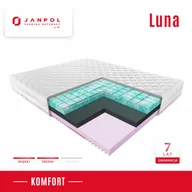 Materace - Materac LUNA - JANPOL - RABAT, Rozmiar - 120x200 cm, Pokrowiec - Puroactive - miniaturka - grafika 1