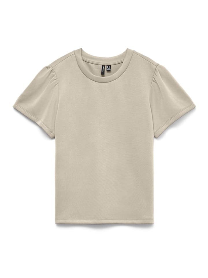 Vero Moda Koszulka w kolorze szarobrązowym