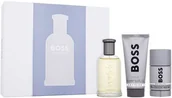Zestawy kosmetyków męskich - Zestaw męski Hugo Boss Bottled Woda toaletowa 100 ml + Żel pod prysznic 100 ml + Dezodorant 75 ml (3616304957598) - miniaturka - grafika 1