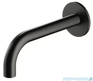 Baterie umywalkowe - Omnires Y wylewka naścienna grafit WDYGR | - miniaturka - grafika 1