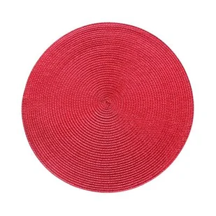 Podkładka SPLOT śr. 38 cm czerwony - Obrusy i serwetki - miniaturka - grafika 1