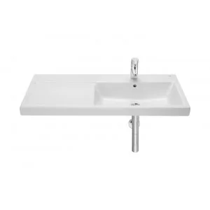 Roca A3270MES00 GAP Umywalka $445cienna asymetryczna 100x46 cm PRAWA Supraglaze$446 - Umywalki - miniaturka - grafika 1