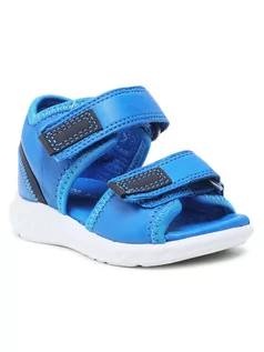 Buty dla dziewczynek - Ecco Sandały Sp.1 Lite Inflant Sandal 72510101208 Niebieski - grafika 1
