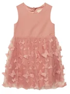 Sukienki i spódniczki dla dziewczynek - Guess Sukienka elegancka K6RK21 KAUH0 Koralowy Regular Fit - miniaturka - grafika 1