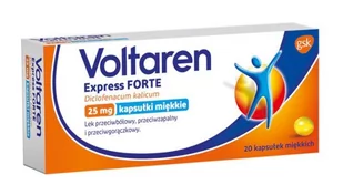 Novartis Voltaren Express Forte 20 szt. - Leki przeciwbólowe - miniaturka - grafika 1