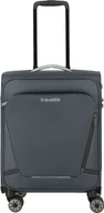 Walizki - Walizka kabinowa Travelite Barbara Stepp 55 cm Anthracite - miniaturka - grafika 1